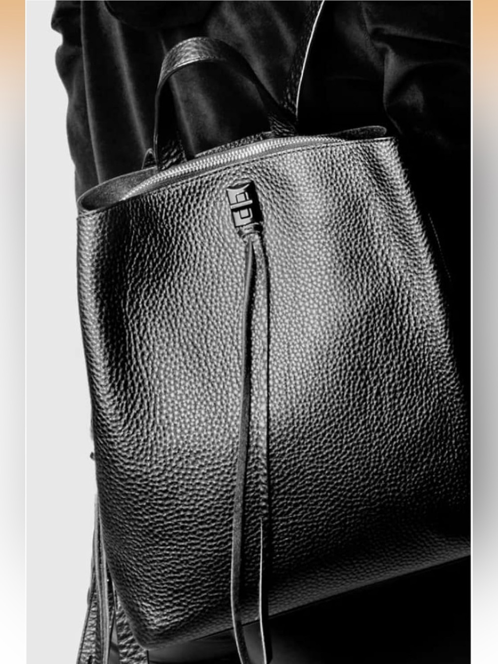 Rebecca Minkoff Darren medium Leather Backpack - Picture 12 of 12